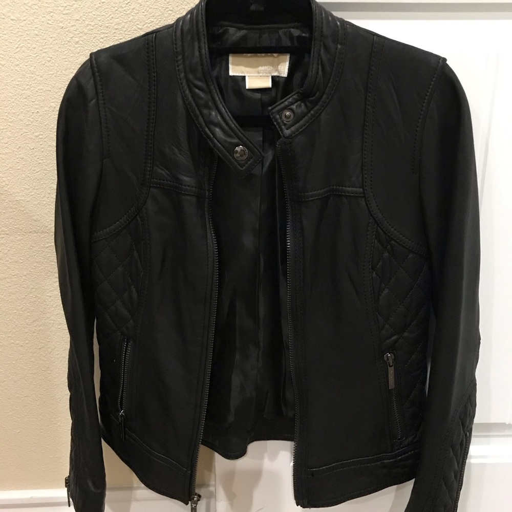 Michael Kors Leather Jacket